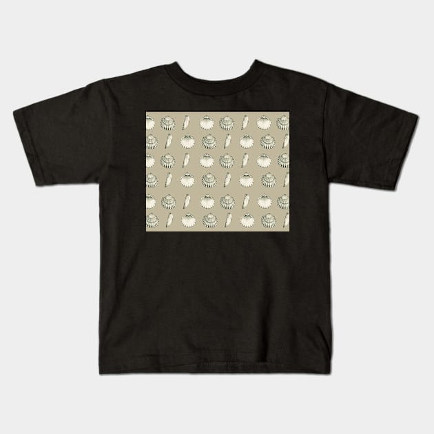 Seashell Kids T-Shirt by mooonthemoon